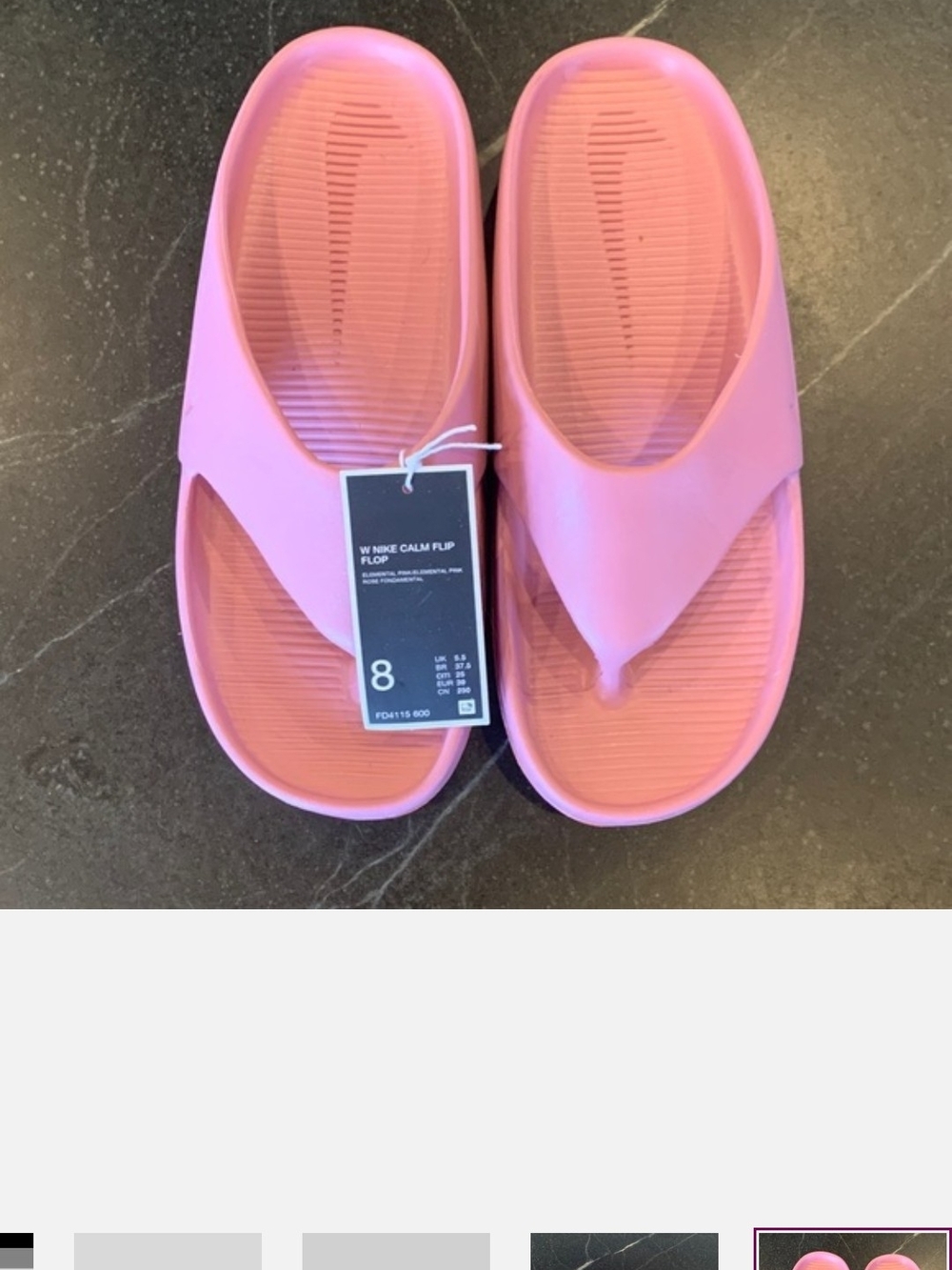 Nike Calm Flip Flop in Elemental Pink - Picture 4 of 7